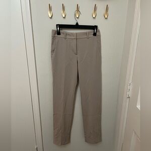 Armani Collezioni Tan Lightweight Trousers, Sz 4